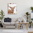 thumbnail image 3 of Stupell Industries Bohemian Flower Friends Deer Canvas Art, 30 x 40, by Emily Adams, 3 of 7