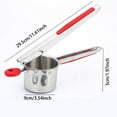 thumbnail image 3 of Kitchen Potato Heavy Duty Stainless Steel Potato Masher and Kitchen Tool and Mash Kitchen Gadget, 3 of 8