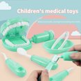 thumbnail image 3 of Kuymtek Kit Pretend Play Doctor Playset para Pequeños 9 Piezas A Partir 3 Años (verde), 3 of 9