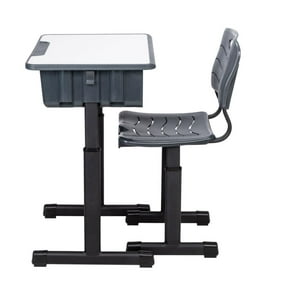 Zimtown High School Student Desk And Chair Set Adjustable Child