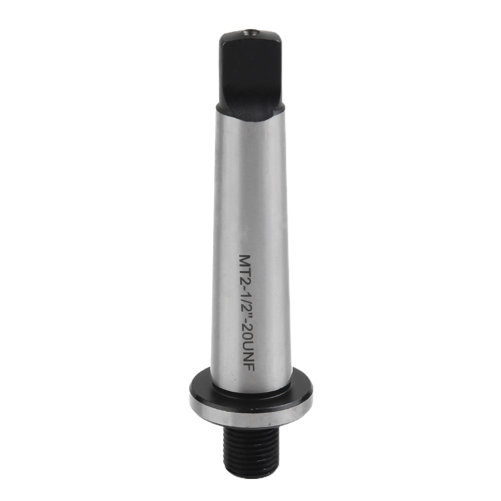 Adaptateur Cône Morse MT1 Vers Filetage 1/2-20 - Pour Tours, Perceuses - Acier De Précision Rectifié - 9