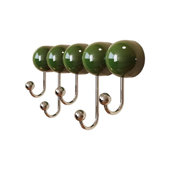 Ywmsfl Multipurpose Silicone Suction Hook Saving Space by Mounting Vertically on Wall Without Damage to Hold Accessories
