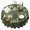 Green Brown Camo, variant on Green Brown Camo Forest Pattern Round Tablecloth 60"x60",Wrinkle Wipeable Table Cloth for Kitchen Dining Room Picnic Patio Party