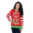thumbnail image 1 of Joyeuses Fêtes Chandail Joyeux Chandail pour Femmes Ugly Christmas, 1 of 3