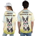thumbnail image 5 of Cute Boston Terrier Loves Dad Happy Father's Day All Over Print 3D Baseball Shirt Gentleman Dog Lover Gifts Softball Sport - 12008, 5 of 6