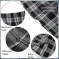 thumbnail image 4 of Extensores de camisa para mujeres en capas de talla grande, extensor de faldas debajo de la camisa para tops, medias camisas de encaje a cuadros, top falso de capas ajustables Lowe, 4 of 5