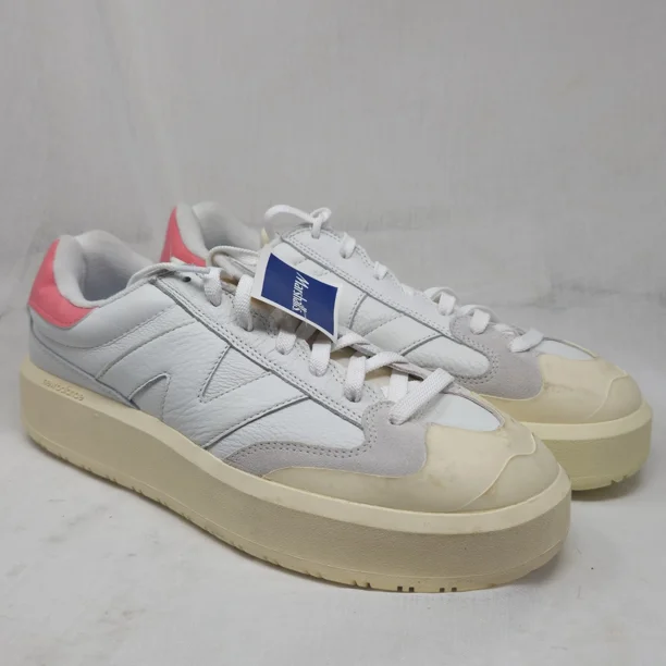 New Balance CT302OC White Pink Beige Suede Leather Sneakers US 11 Men's New