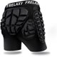 thumbnail image 1 of Pantalones cortos acolchados protectores para snowboard, patinaje y esquí, protectores de trasero para snowboard, protección para coxis, caderas y glúteos, L, 1 of 5