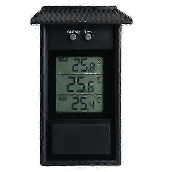 Outdoor Waterproof Max Min Digital Thermometer Garden Greenhouse Fridge Meter