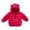 Red, variant on Youmylove Kids Coat Winter Jacket Girls Boys Hooded Solid Color Toddler Outwear Windproof Warm Child Playwear