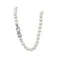 thumbnail image 2 of Collar De Perlas Mallorca Con Broche De Cristal Plateado, 2 of 3