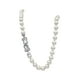 thumbnail image 2 of Collar De Perlas Mallorca Con Broche De Cristal Plateado, 2 of 3