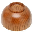 thumbnail image 4 of Wooden Soup Bowl, Smoother Surfaces Wood Noodle Bowl  For Restaurant, 4 of 8