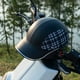thumbnail image 4 of Casco De Motocicleta Universal De Calavera, Gorro De Calavera De Media Cara Para Primavera, Verano, Otoño E Invierno, Celosía Negra A0322, Tamaño Libre, 4 of 7