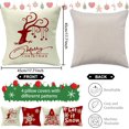 thumbnail image 2 of Fundas navideñas para Cojines,Funda de Almohada de Navidad,Fundas para Cojines de Sofa,Funda de Almohada decoración para hogar,Funda de Almohada Decorativa, 2 of 5