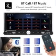 thumbnail image 5 of REAKOSOUND 1DIN Android Car Stereo Radio 6.9'' 2 64G Car Multimedia Player Carplay Android auto Bluetooth WIFI GPS Radio, 5 of 19