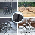 thumbnail image 4 of Maveek Bicycle Cover for 3 Bikes Waterproof Outdoor Storage Winter Cold Weather, Rain Snow Wind Proof Tarp Tent Shed Dust Dirt Resistant All Weather Cycle Protection UV Summer Indoor Garage, 4 of 7