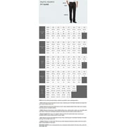 Haggar Mens Straight fit Chinos Khaki Pants 32 / 30 Black Solid