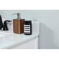 thumbnail image 4 of 30 inch single bathroom vanity in white with backsplash, 4 of 8