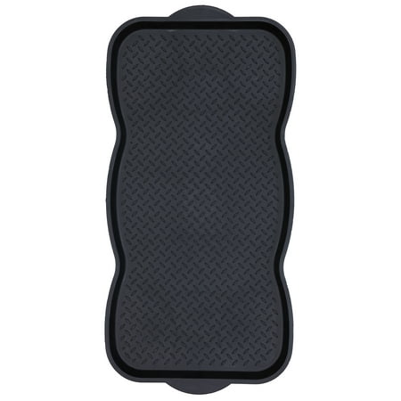 Mohawk Home Oversized Boot Tray Black 19.5 x 39.5