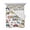 White, variant on Quilts Twin-XL Size Bedding Set, Colorful Children's Day Lightweight Quilted Comforter, Car Tree Stars Modern Abstract Art Soft Bedspread Coverlet with Pillow Covers for All Season, 68" x 98"