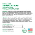 thumbnail image 3 of TropiClean Fresh Breath Dental Sticks for Small Dogs (5-25 Pounds), 12ct, 8oz, 3 of 11
