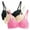 Hot Pink/2, variant on 3 PCS Push Up Bras for Women Sexy Lace Full Coverage Wirefree Everyday Bra Soft Comfy Breathable Daily Underwear High Support Bras Minimizer Bras
