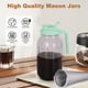 thumbnail image 3 of Cafetera Cold Brew QHH, jarra de cristal de boca ancha de 1,9 L, 3 of 7