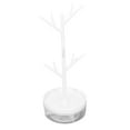 thumbnail image 4 of Jewelry Organizer Display Stand, Jewelry Hanging Tree Stand Multipurpose  For Keys White, 4 of 8