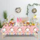 thumbnail image 1 of Wmhnj Mantel desechable para fiesta de Pascua, de plstico, de 54 x 108 pulgadas, para decoracin de mesas festivas, 3 unidades, 1 of 7
