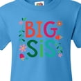thumbnail image 4 of Inktastic Big Sis Girls Cute Sister Announcement Youth T-Shirt, 4 of 5