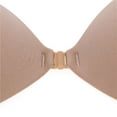 thumbnail image 2 of Varsbaby Sexy Push Up Silicone Bra Thick Cup Front Closure Bra Invisible Strapless Underwear, 2 of 5