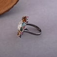 thumbnail image 2 of Multi Gemstone Gemstone Ring, 2 of 3