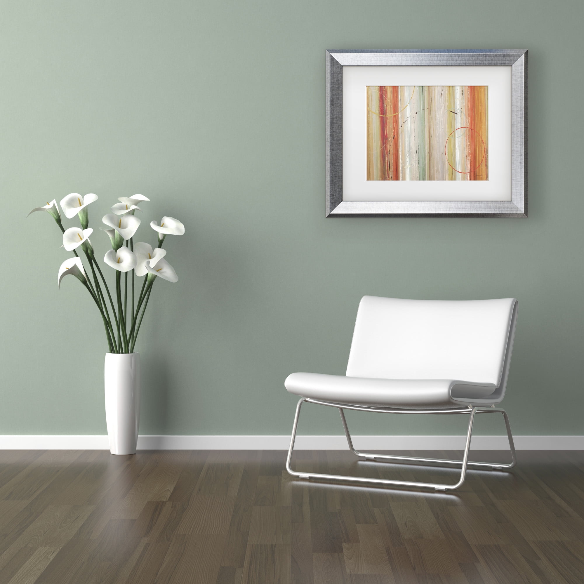 Trademark Fine Art 'Spiced II' Matted Framed Art by Lisa Audit