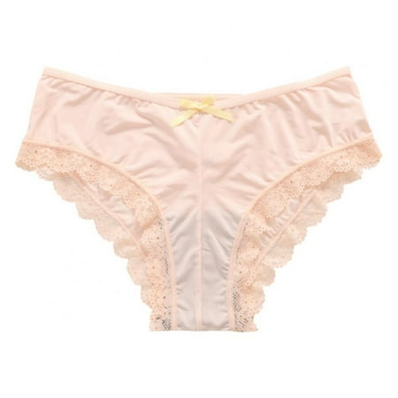 

Pack of 5 Sexy Retro Lace Thongs for Women Mid Waist Thong Panties Underwear Soft Breathable Ladies Panties