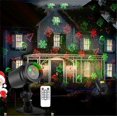 thumbnail image 1 of 12 Patterns Christmas Laser Projector Light Outdoor with Remote Red Green Laser Projector Light Landscape Projector Spotlight, 1 of 5