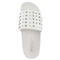 thumbnail image 4 of Sandalias Slide Juicy Couture Slone para mujer, color blanco, talla 7, 4 of 5