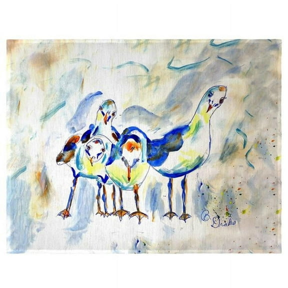 Betsy Drake PM1338 14 x 18 in. Sea Gull Gals Place Mat - Set of 4