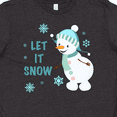 thumbnail image 4 of Inktastic let it snow snowman Youth T-Shirt, 4 of 5