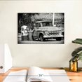 thumbnail image 3 of Elephant Stock Old Chevrolet Gas Station Wall Art - Horizontal Canvas Wall Art - Living Room Wall Decor - Transportation Canvas - Black And Gray Decor By Philippe Hugonnard - 12" x 8", 3 of 8