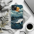thumbnail image 5 of Whale Shark Forest Dream Dual Layer Phone Case for iPhone 11/12/13/14/15/16 Mini Pro Max Plus – Artistic Ocean Nature Cover, 5 of 6