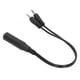 thumbnail image 3 of Cable De Audio Macho TRS TRRS De 3,5 Mm, Cable De Audio Con Conector Hembra De 6,35 Mm Respetuoso Con El Medio Ambiente Maximiza La Transmisión De Señal Reduce La Distorsión Anggrek Fotografía, 3 of 8
