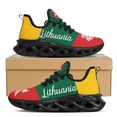thumbnail image 1 of Zapatillas de deporte para mujer con diseño de bandera de Lituania, zapatillas de deporte para exteriores, zapatillas de deporte ligeras de malla, zapatos casuales de malla, zapatos planos, 1 of 6