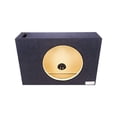 thumbnail image 2 of Bbox Single Vented 12 Inch Subwoofer Enclosure - Pro Audio Tuned Single Vented Car Subwoofer Boxes & Enclosures - Premium Subwoofer Box Improves Audio Quality, Sound & Bass - Nickel Finish Terminals, 2 of 5