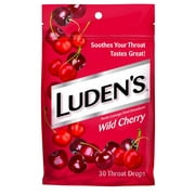 3 Pack Ludens Wild Cherry Cough Drops Throat Drops 30 Count