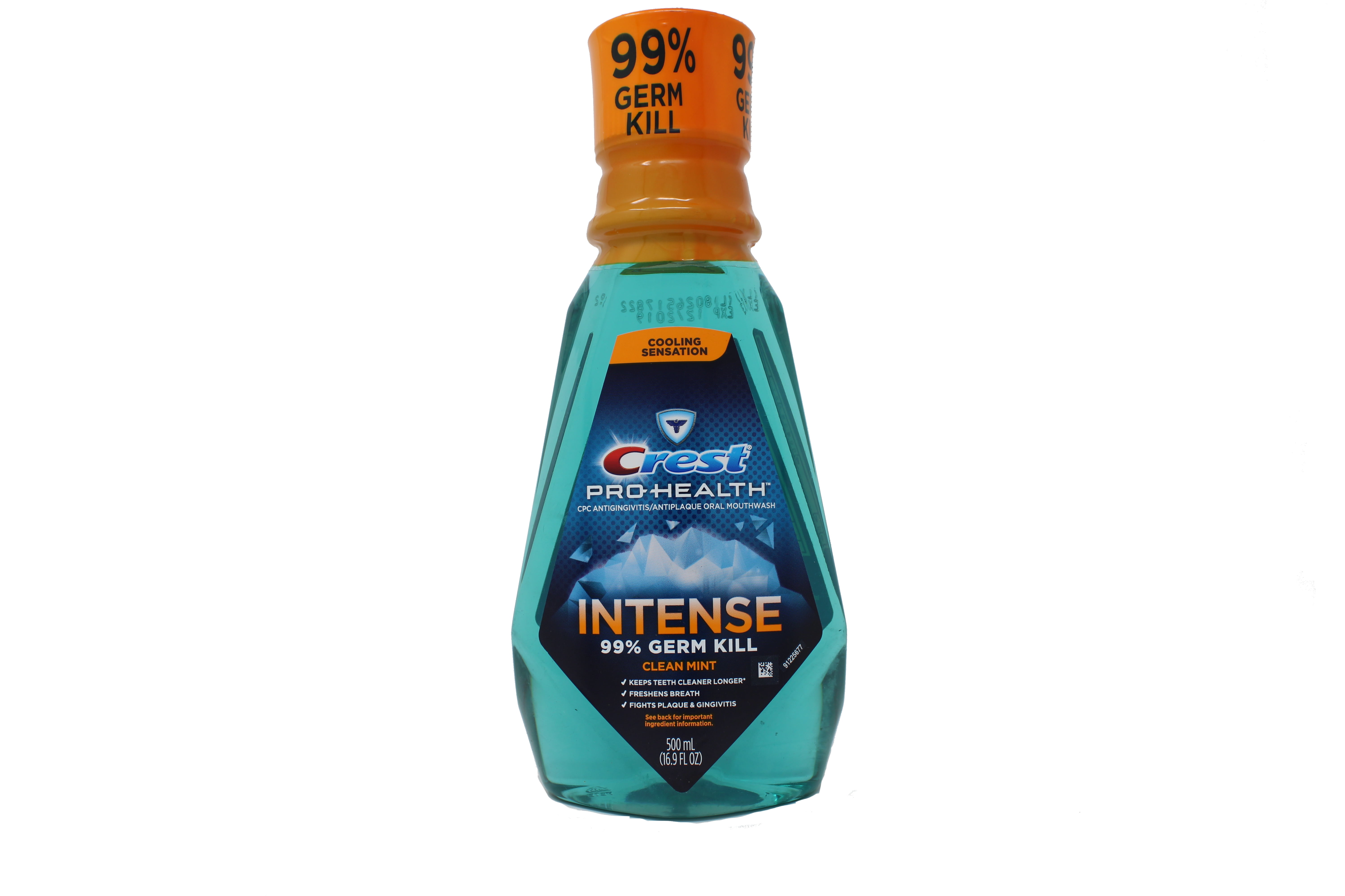 Crest Pro Health Intense Mouthwash, Clean Mint, 16.8 Oz each Walmart