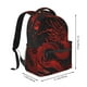thumbnail image 2 of Fotbe Red Dragon On Black Mochila Casual con Estampado para Escuela, Viajes y Actividades al Aire Libre - Duradera, Ligera y Cómoda, 2 of 5