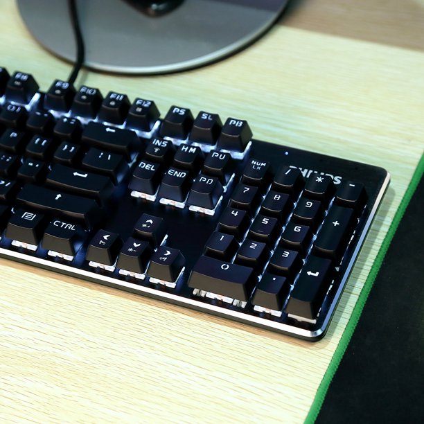 Philips USB Wired 2.0 Mechanical Gaming Keyboard for Windows 7 8 10