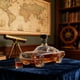 thumbnail image 3 of Decantador de vino con forma de coche The Bottle Home Decor, dispensador de licor con temática automotriz. Un decantador de vidrio de diseño único, ideal para conocedores, coleccionistas o entusiastas, 3 of 4