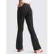 thumbnail image 3 of Pantalones CRZ YOGA Butterluxe Cruzados de Cintura Alta y Pierna Acampanada Negro XL, 3 of 6
